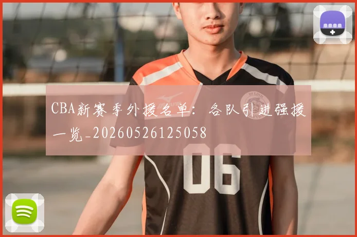 CBA新赛季外援名单:各队引进强援一览_20260526125058